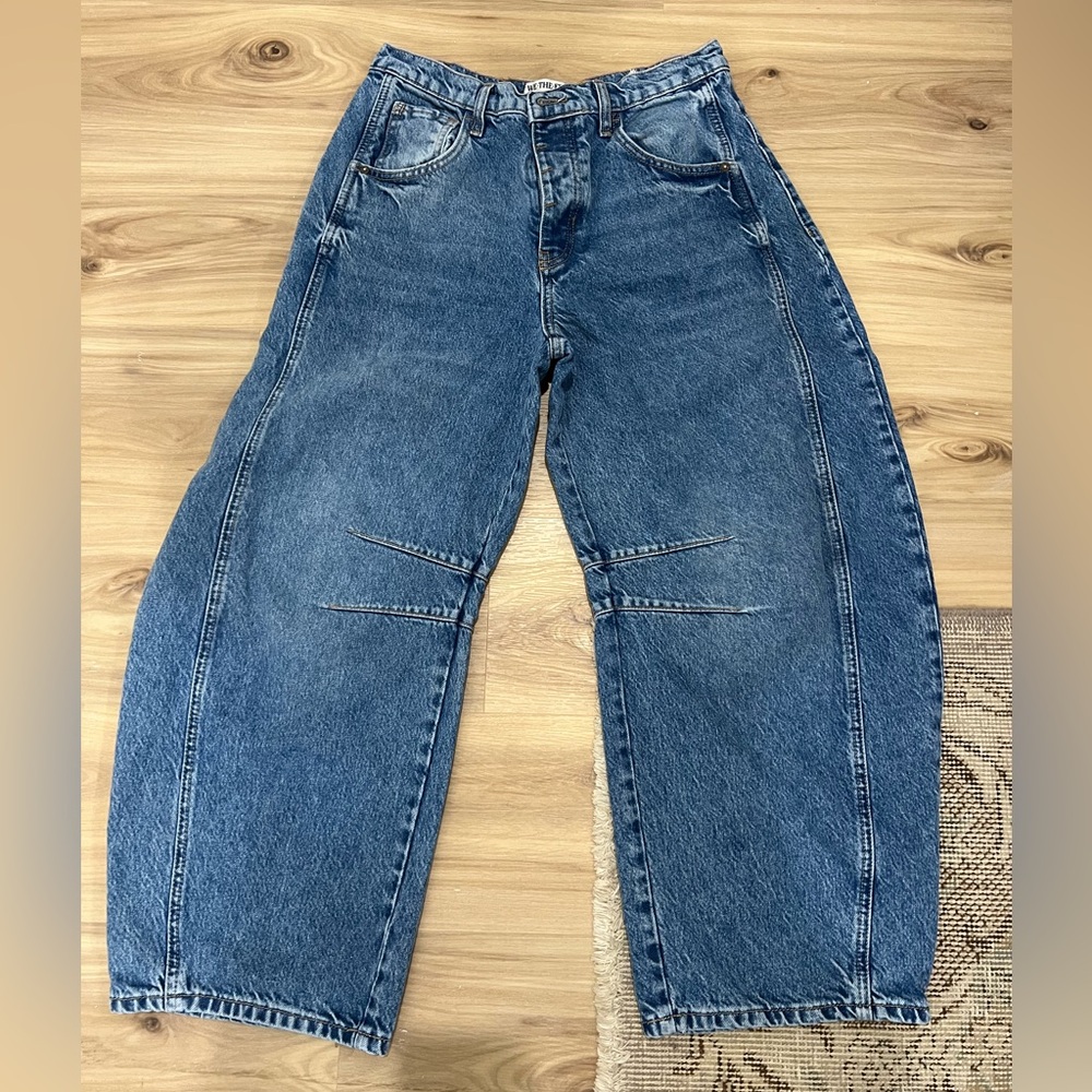 Free People Barrel Jean